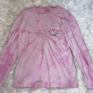 Pink Tye Dye Ivory Ella tee